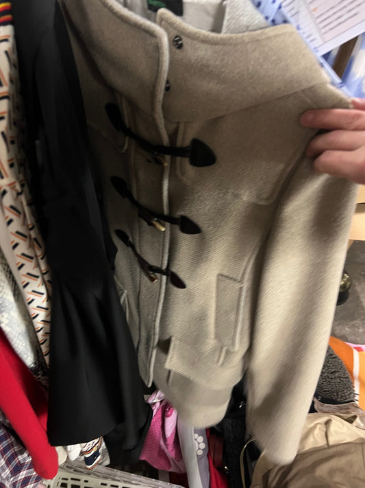 Benetton Dufflecoat Beige Größe: S