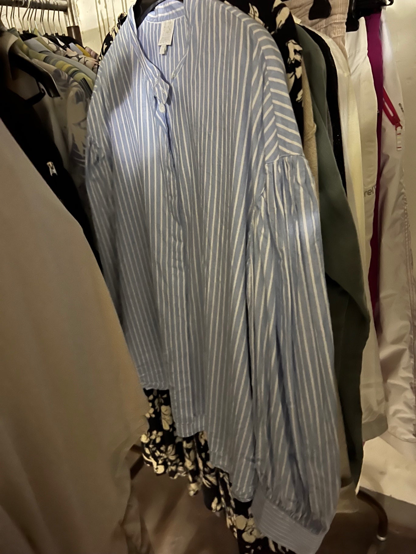 Better Rich Bluse Blau-weiß gestreift Größe: S
