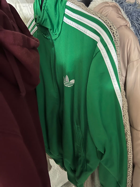 Adidas Trainingsjacke Grün Größe: XS