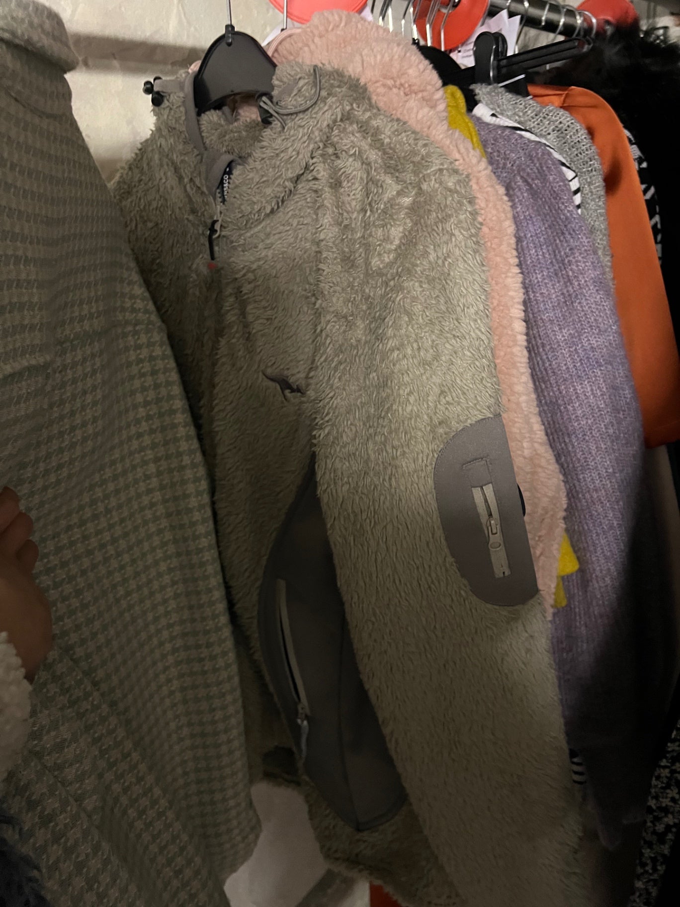 KangaROOS Fleecejacke Grau Größe: M