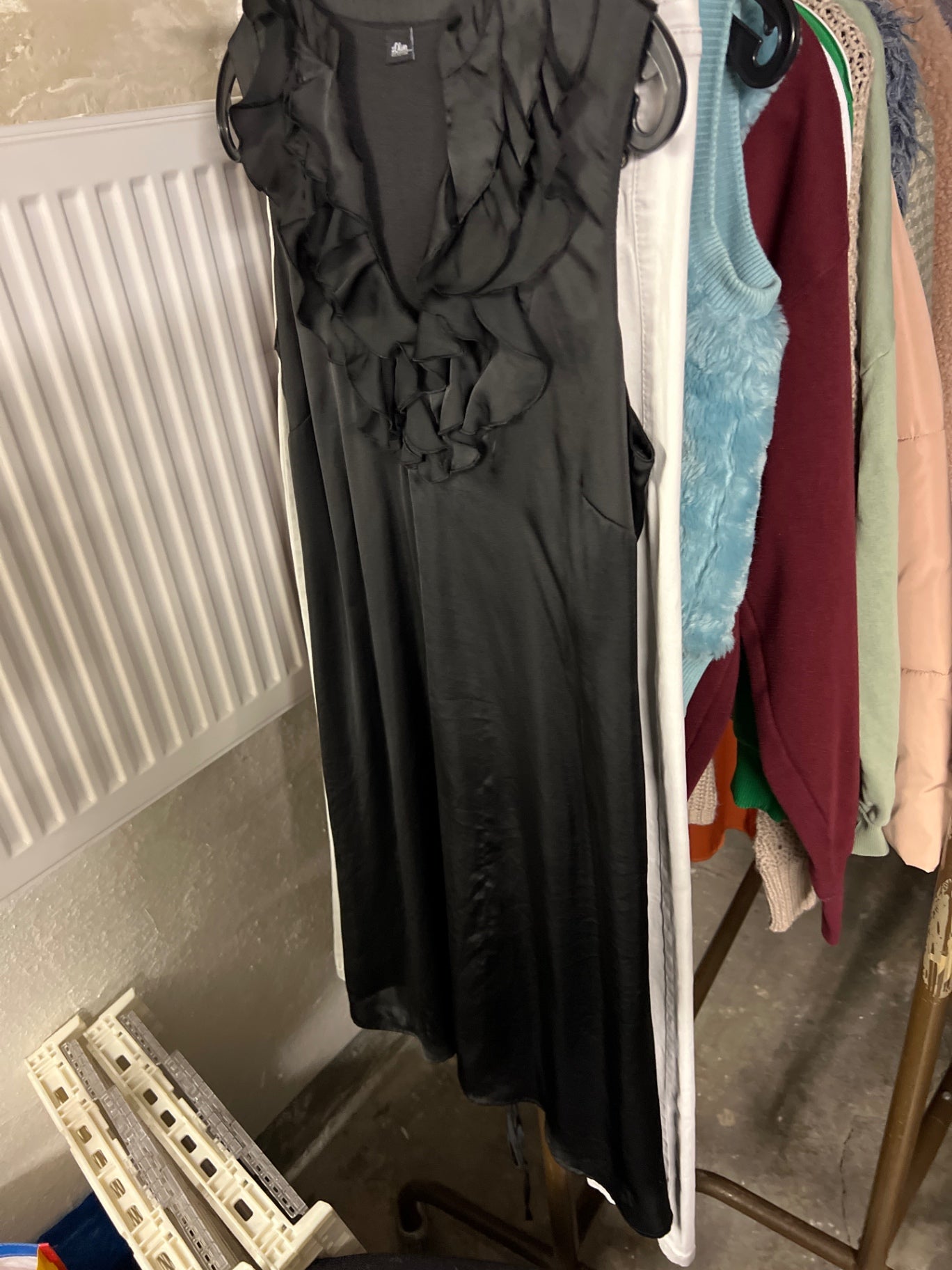 s.Oliver Kleid Schwarz Größe: M