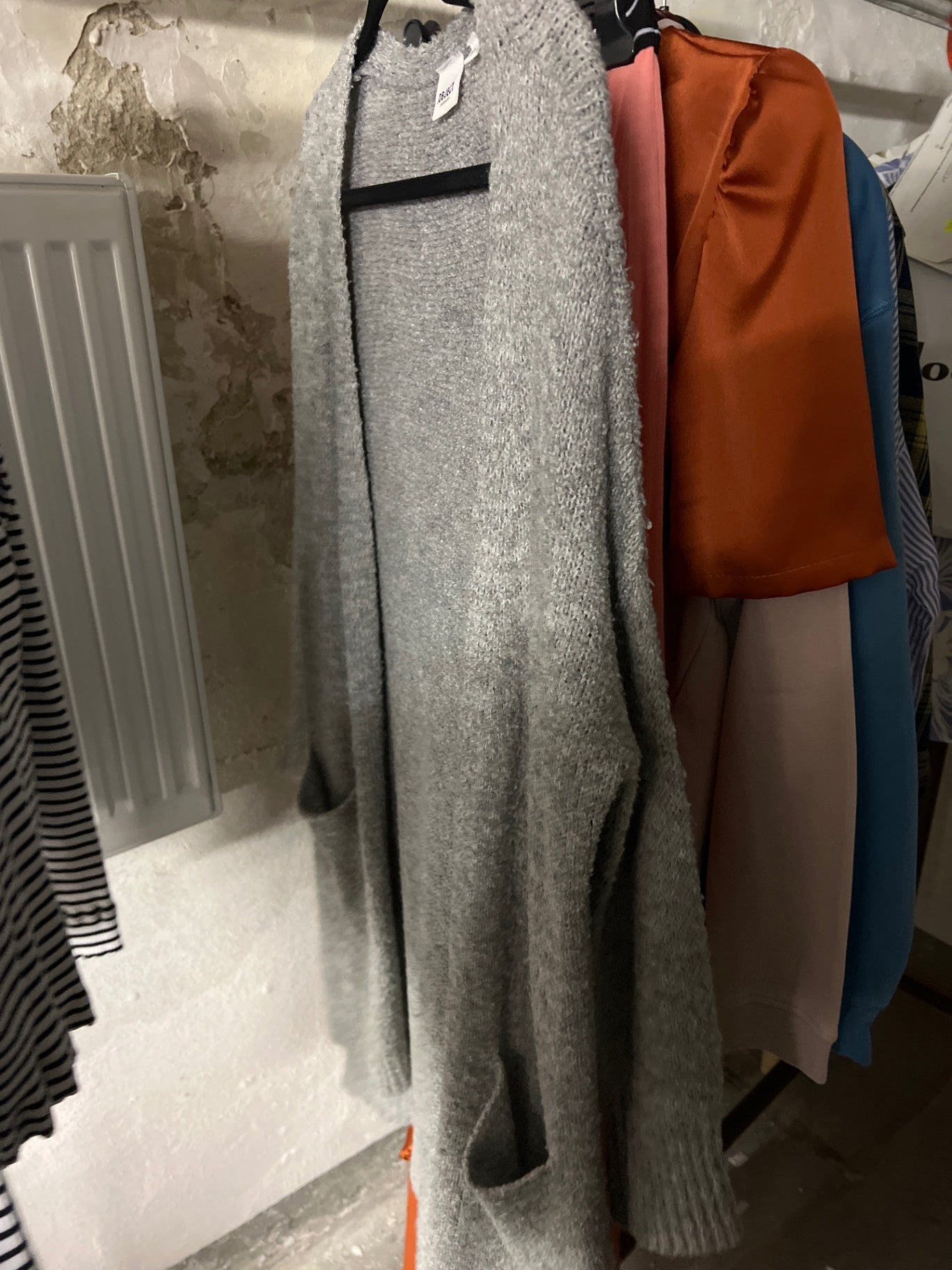Object Cardigan Grau Größe: M