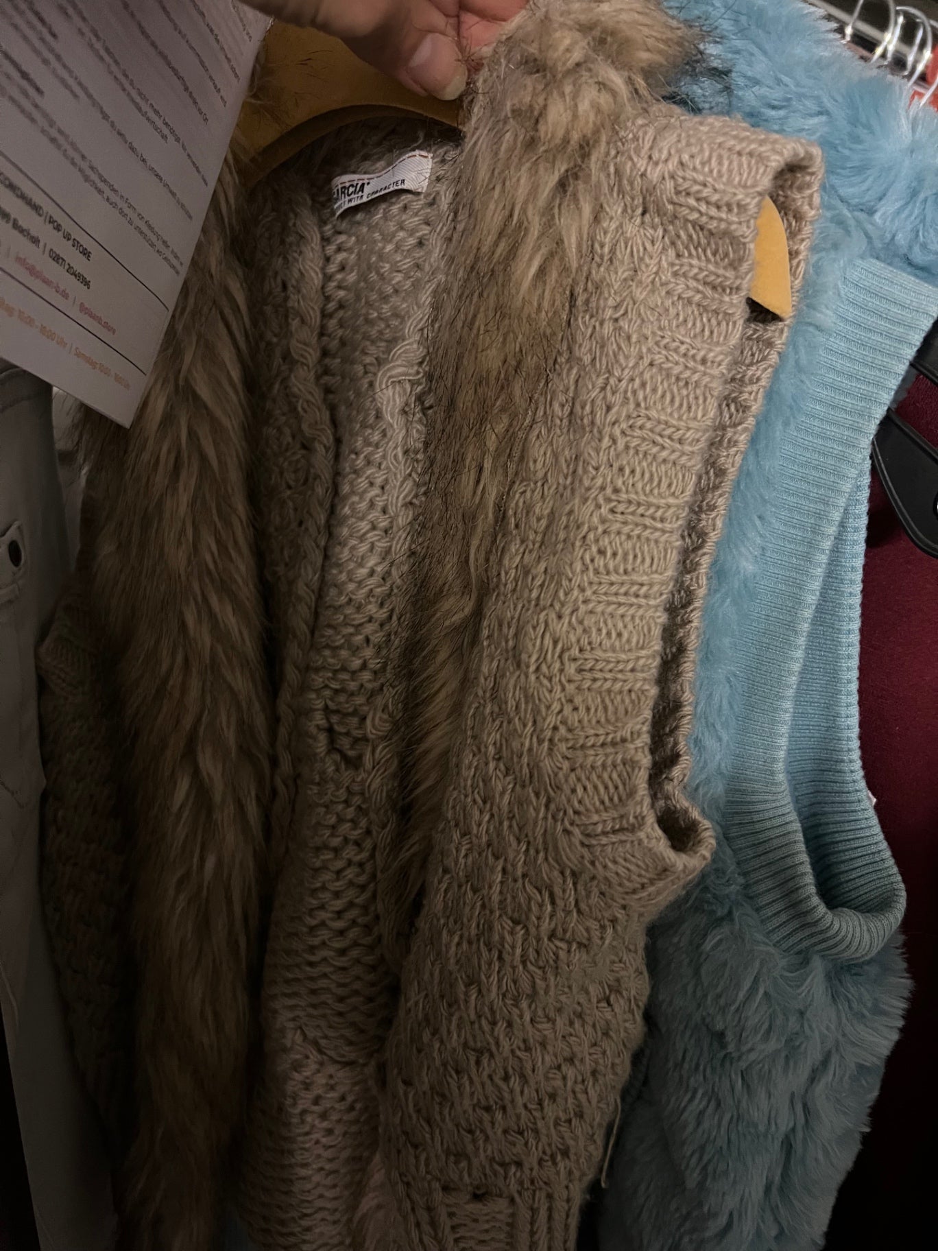Garcia Strickjacke Beige Größe: 152/158