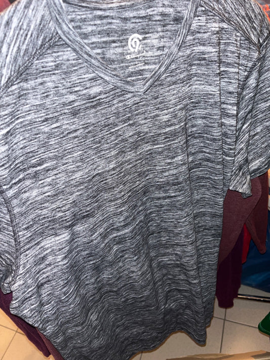 Champion T-Shirt Grau Größe: L