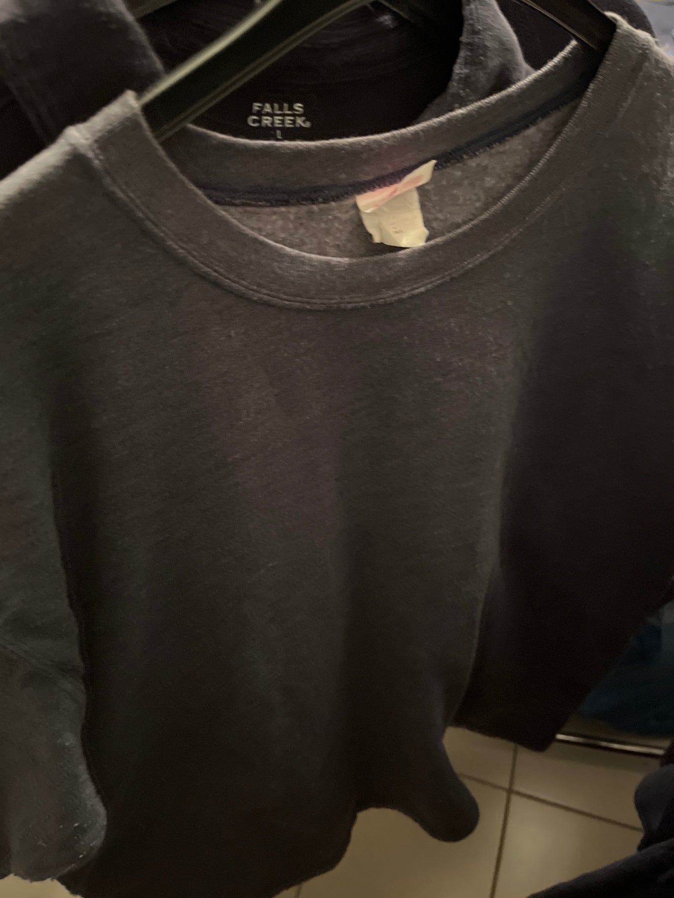 Hanes Sweatshirt Blau Größe: Xl
