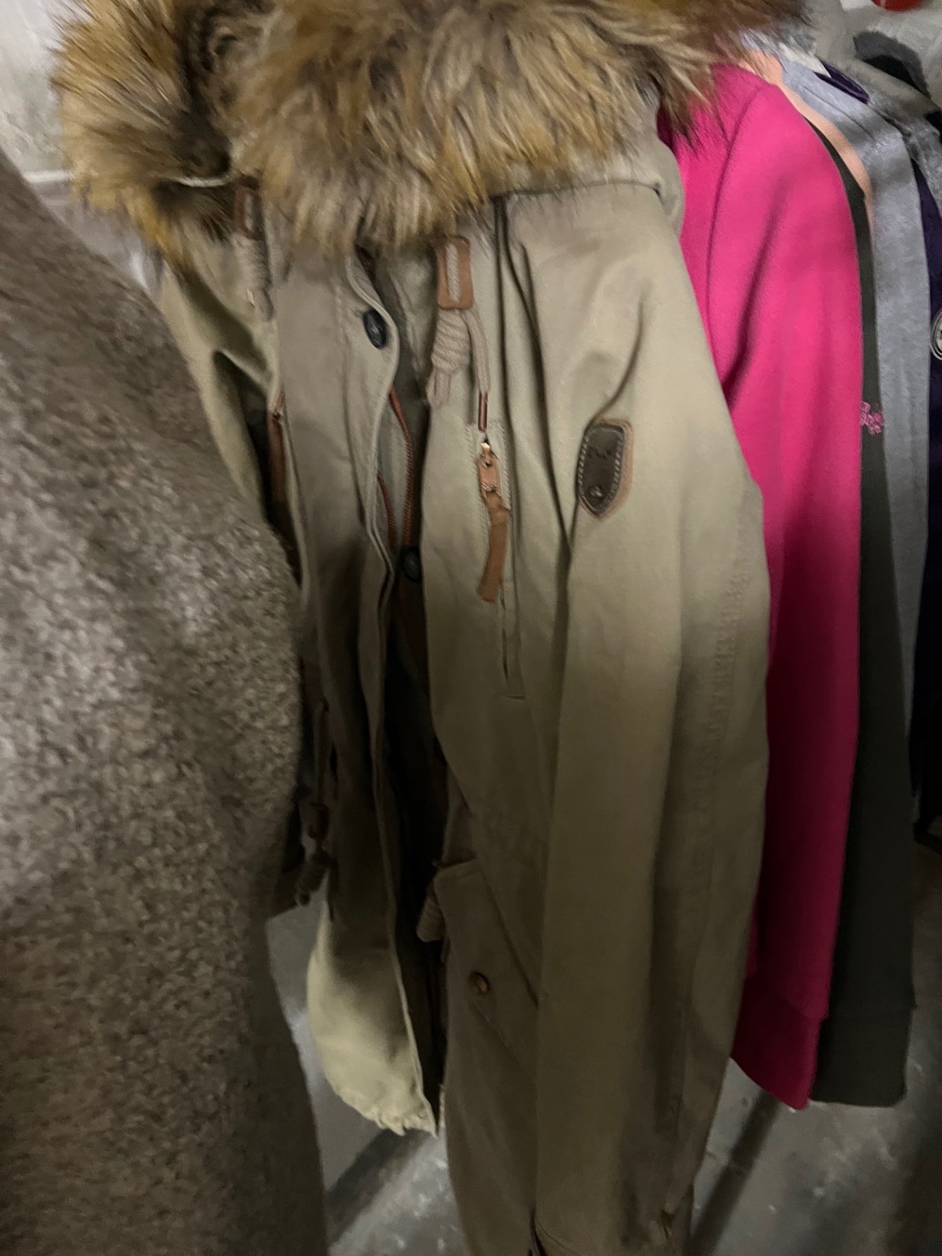 Only Parka Beige Größe: XS