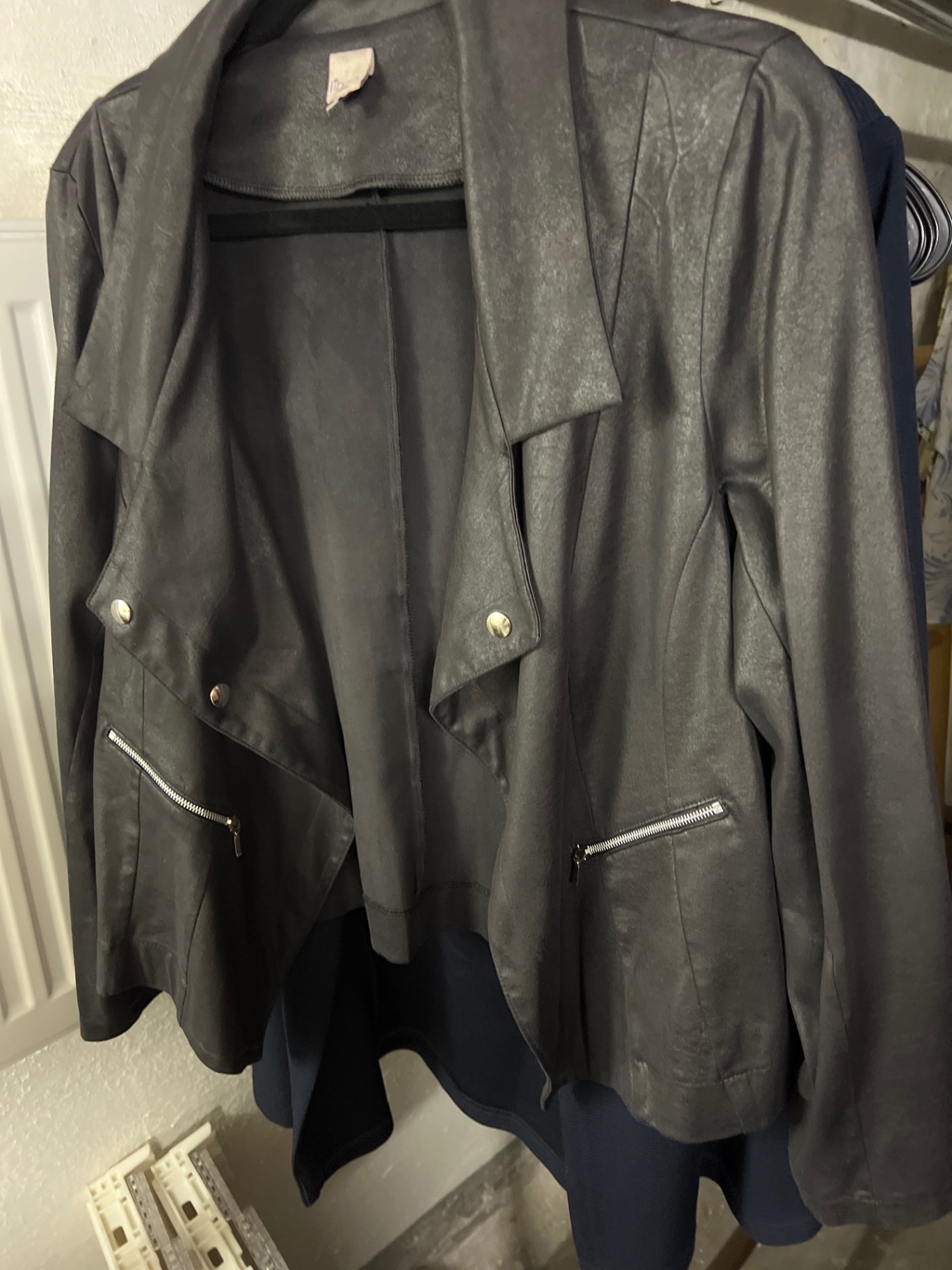 Liberty Lederjacke Schwarz Größe: 46