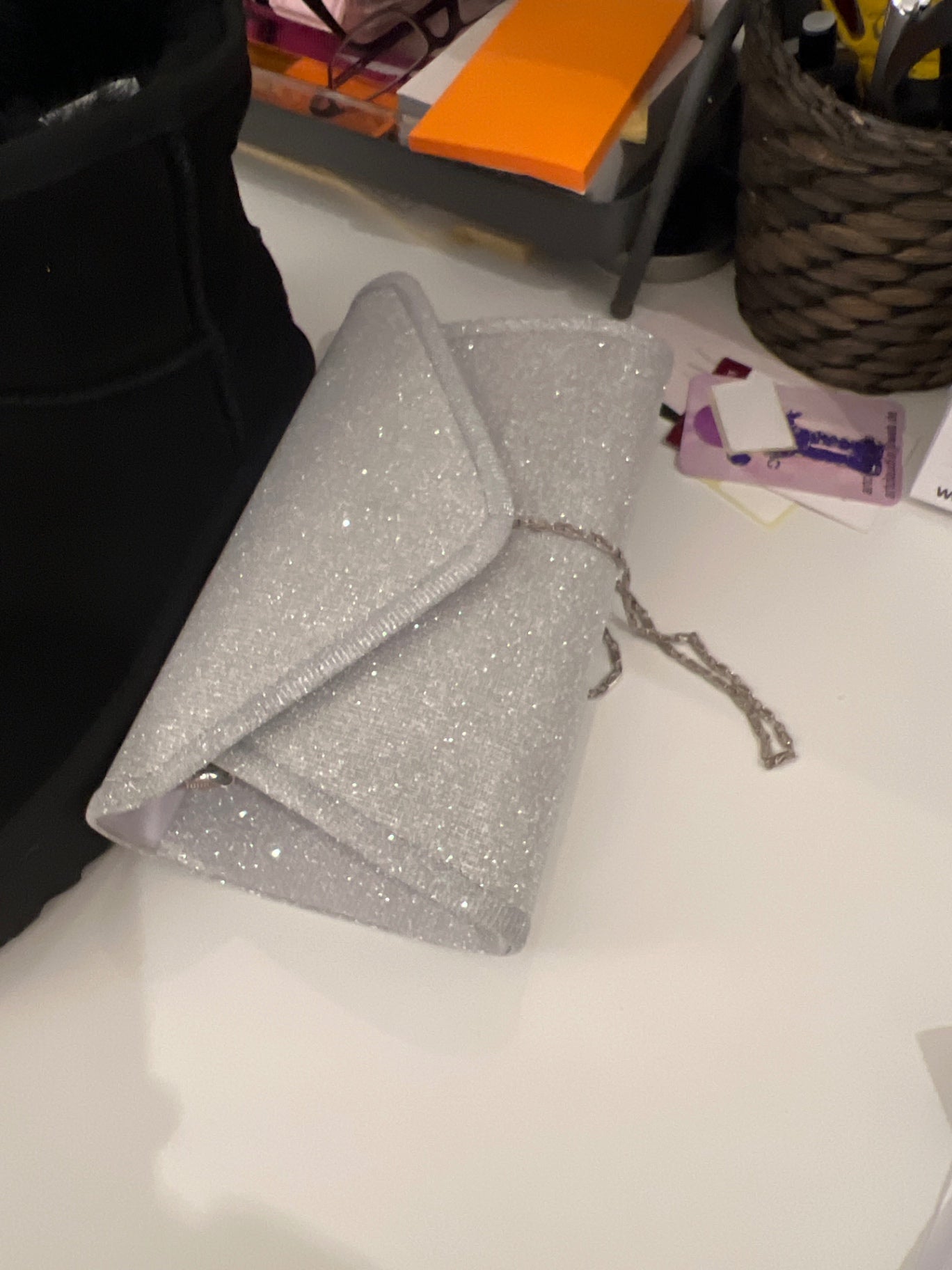 Clutch Silber