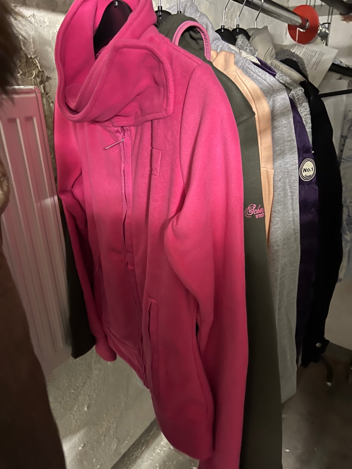 Bench Fleecejacke Pink Größe: S
