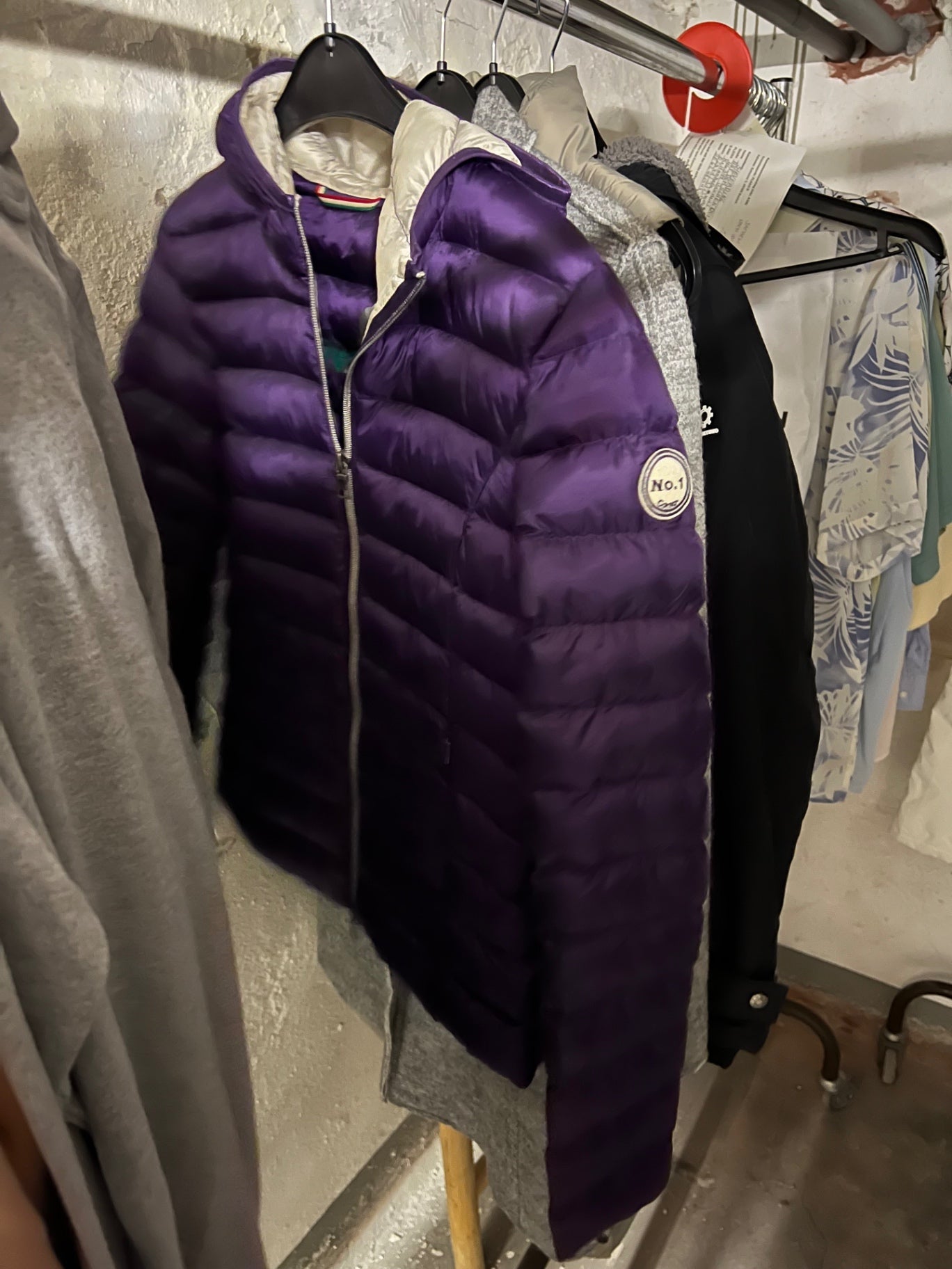 Como Steppjacke Lila Größe: XS