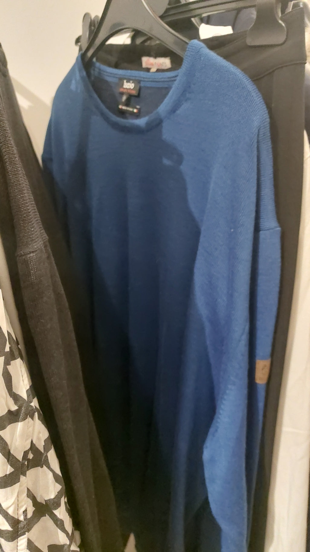 Hajo Pullover Blau Größe: XXXL