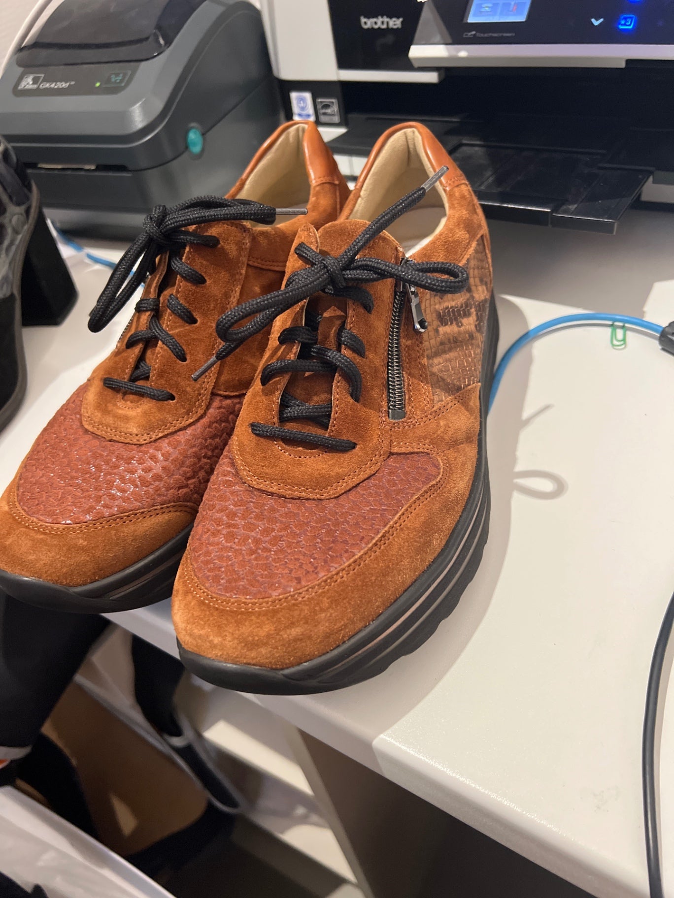 Waldläufer Sneaker Braun Größe: 41