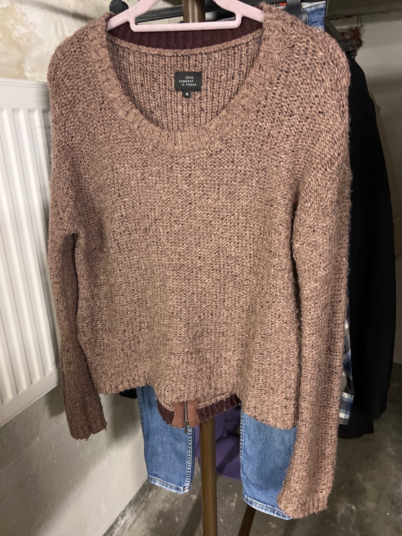 Opus Pullover Braun Größe: 36