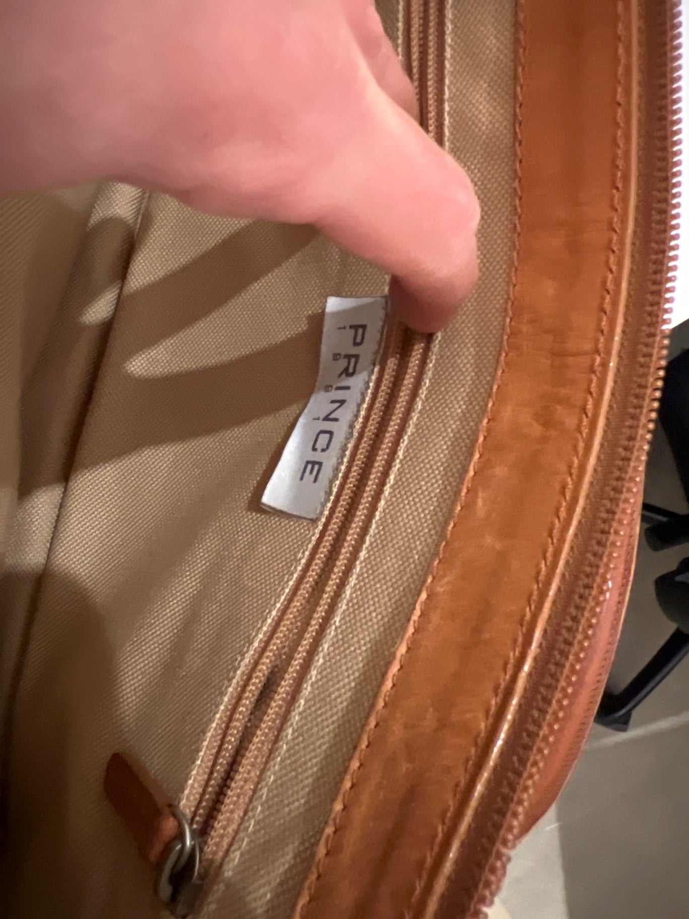 Prince Tasche Beige / Reduziert wg. Henkel