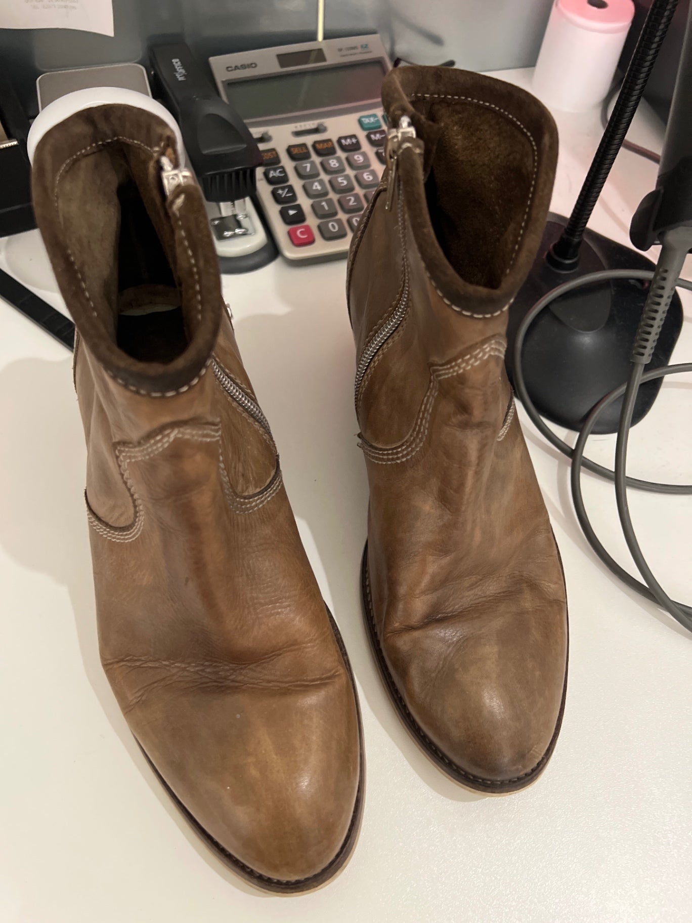 Schuhmann‘s Stiefeletten Braun Größe: 38