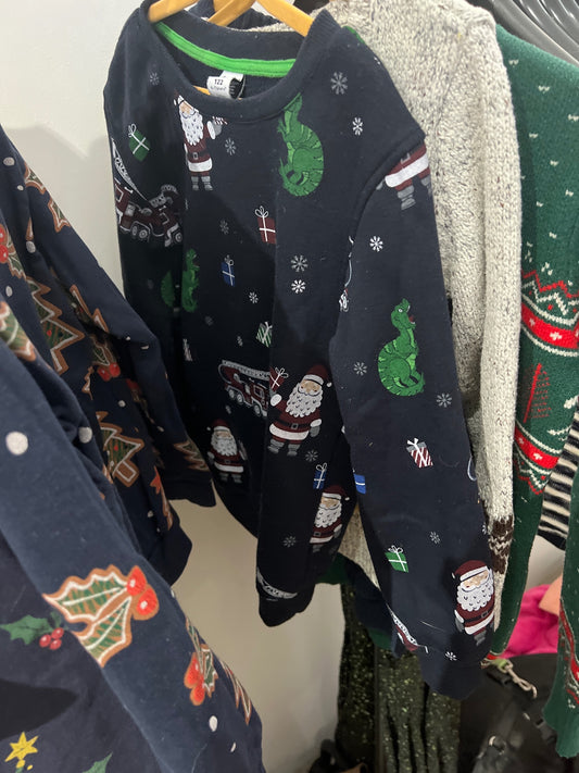 Dopodopo Weihnachtspulli Größe: 122