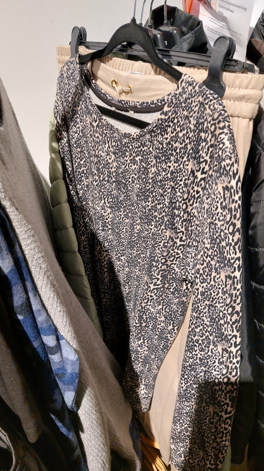 Pullover Leopardenmuster Größe: XL