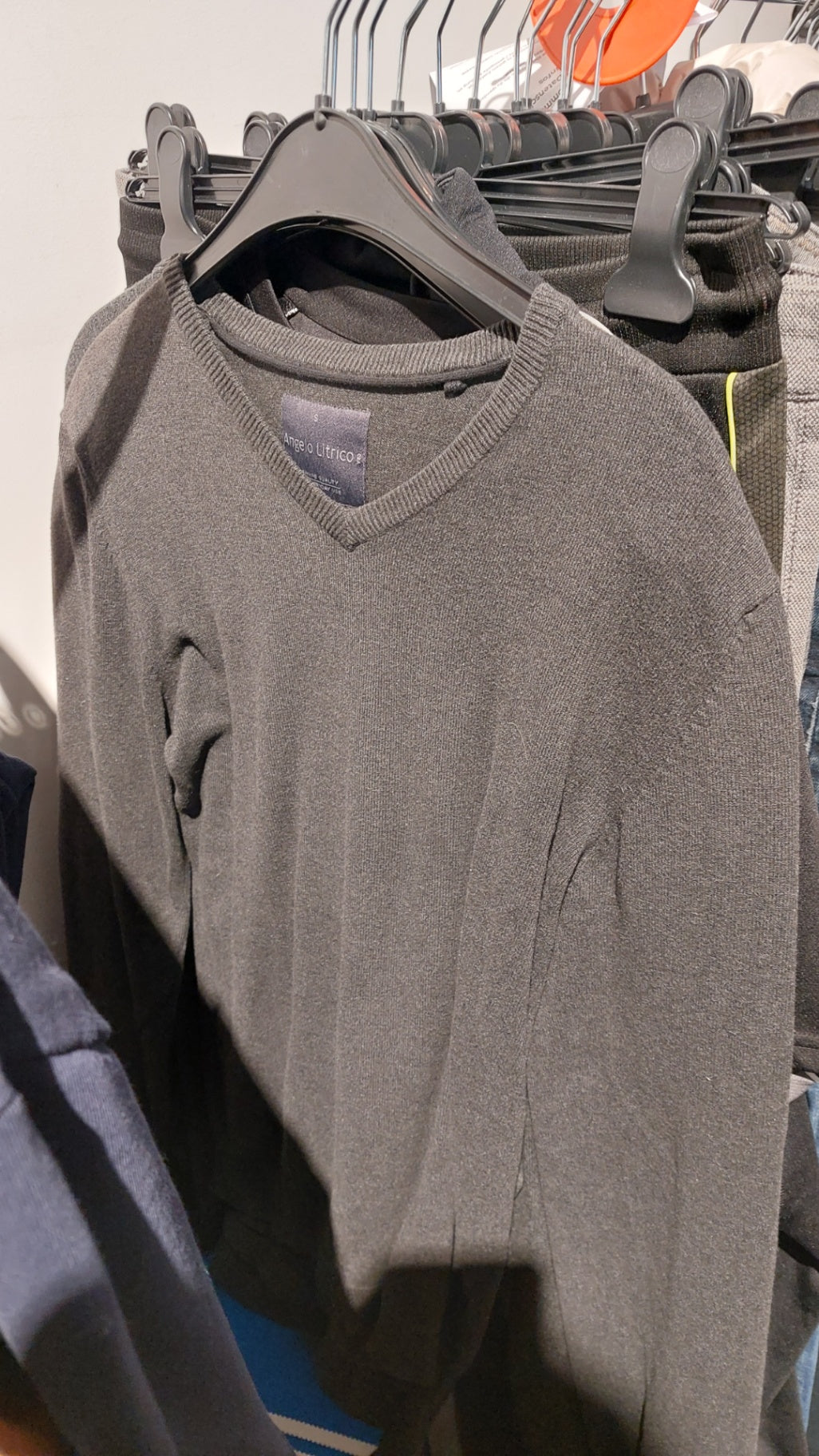 Angelo Litrico Pullover Grau Größe: S