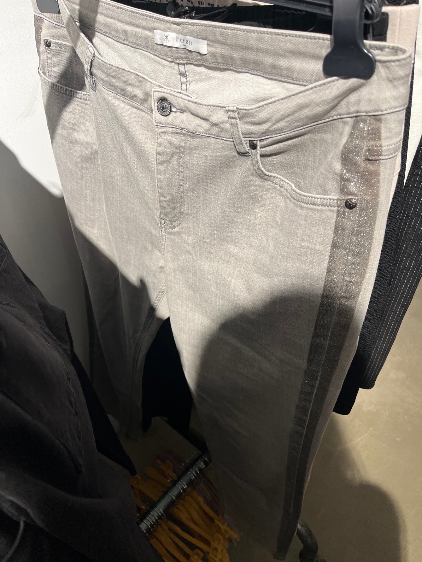 Monari Hose Grau Größe: 44