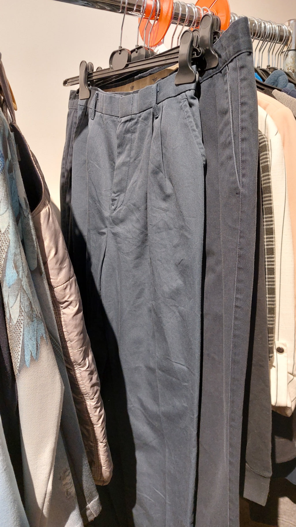 TRUE VINTAGE! Hose Blau Größe: Size 12