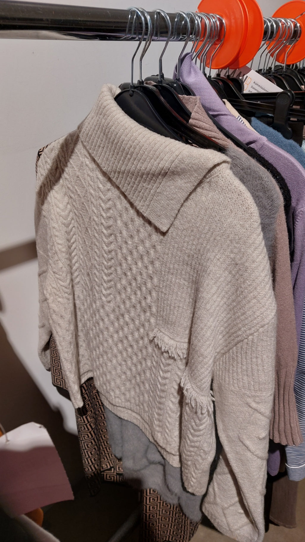 Monari Pullover Beige Größe: 36
