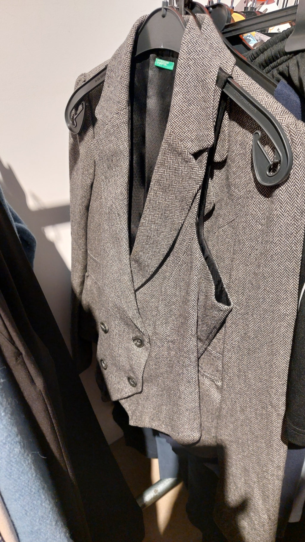 United colors of benetton Weste Grau Größe: S