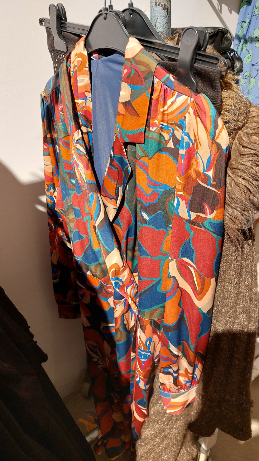 K. Design Kleid Bunt Größe: M / L