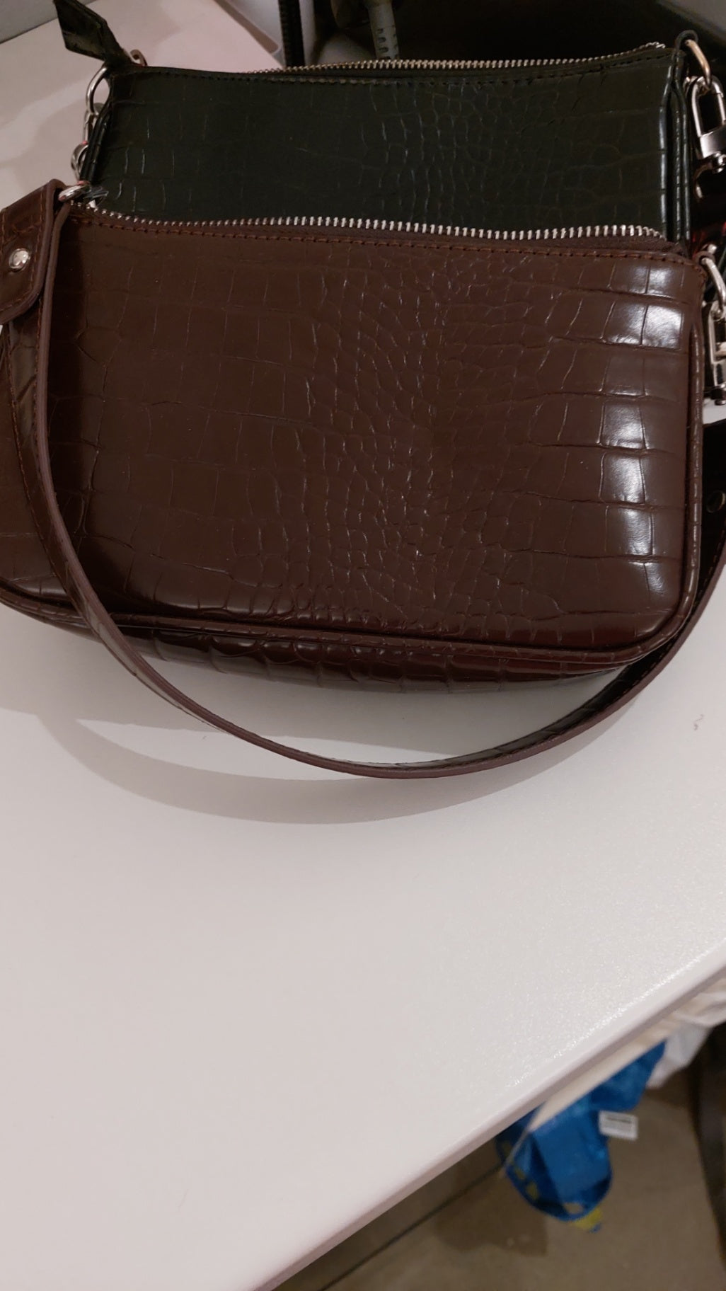 Urban Outfitters Handtasche Braun Größe: