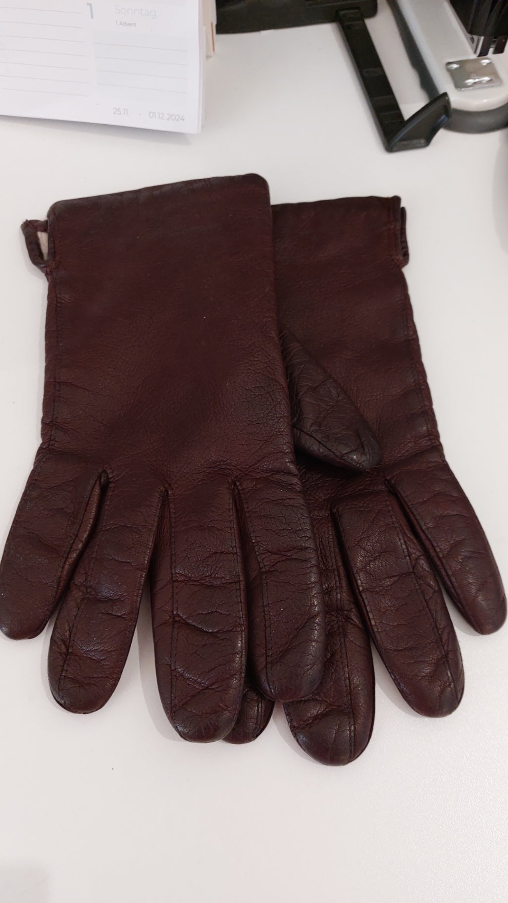 Handschuhe Braun Größe: