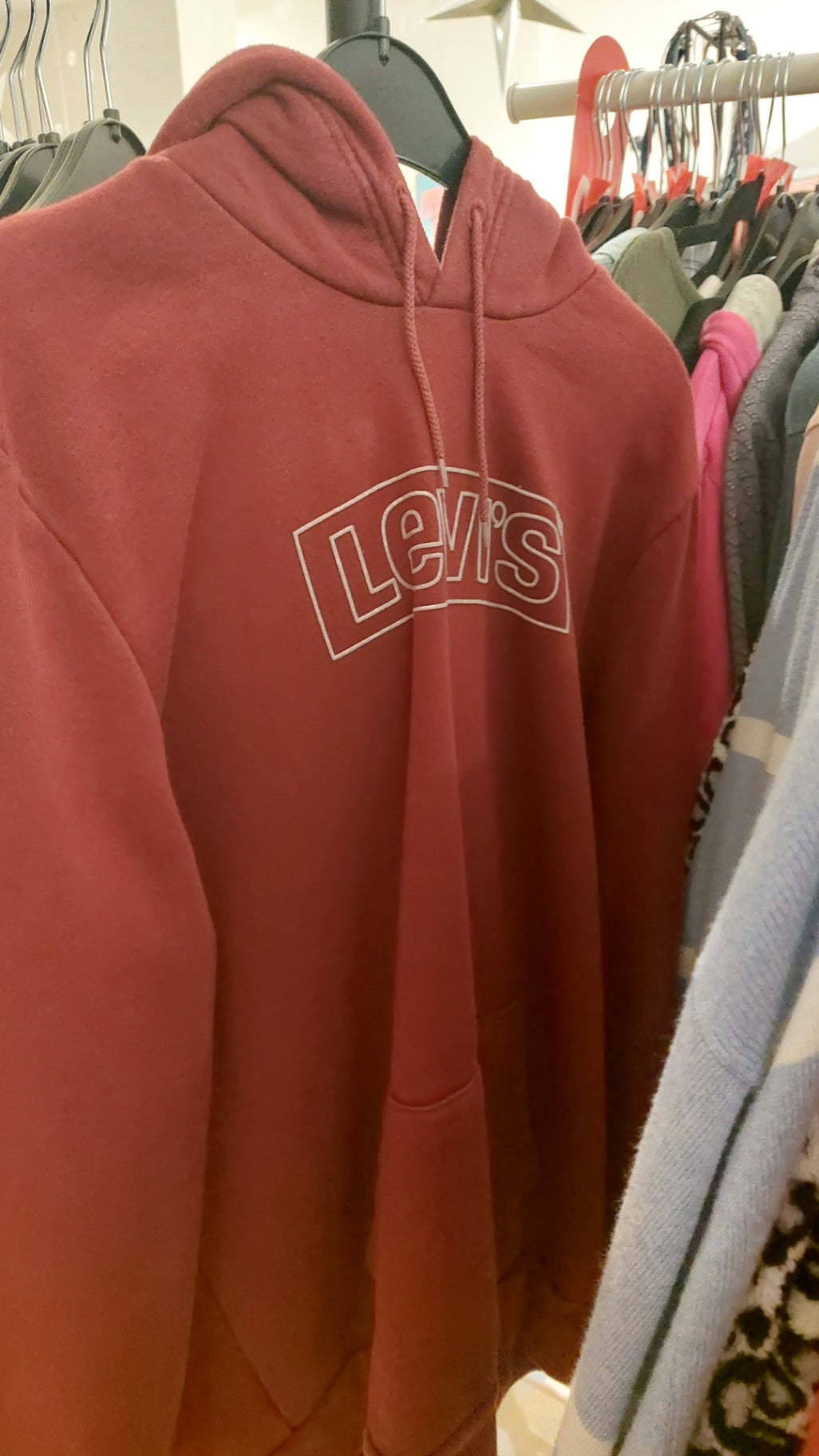 Levi's Hoodie Rot Größe: L