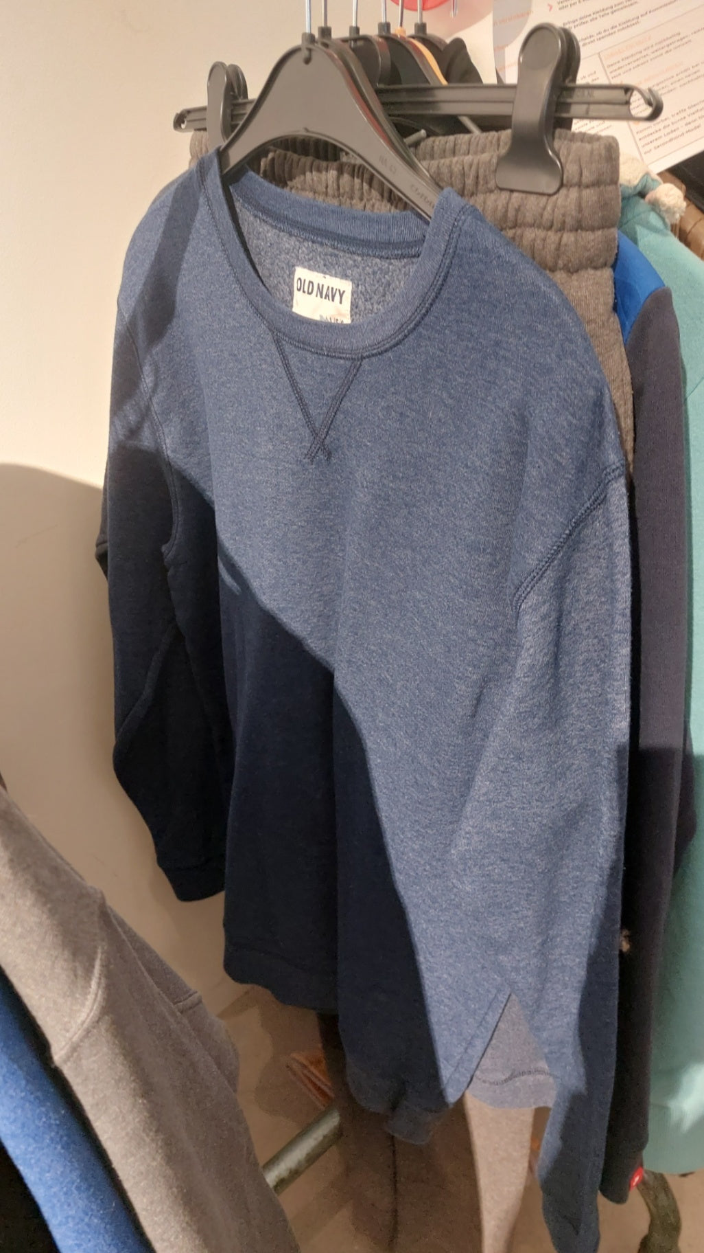 Old Navy Pullover Dunkelblau Größe: L