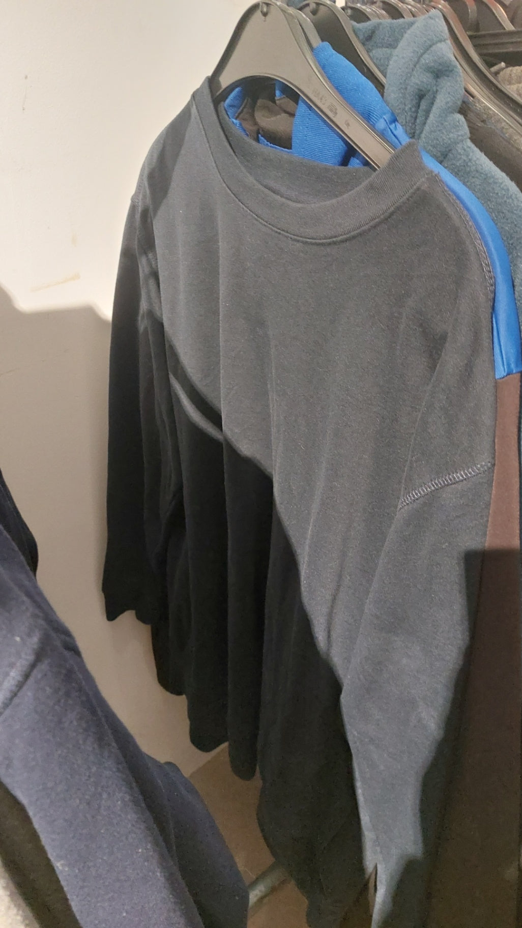 Athletic Works Sweater Schwarz Größe: L