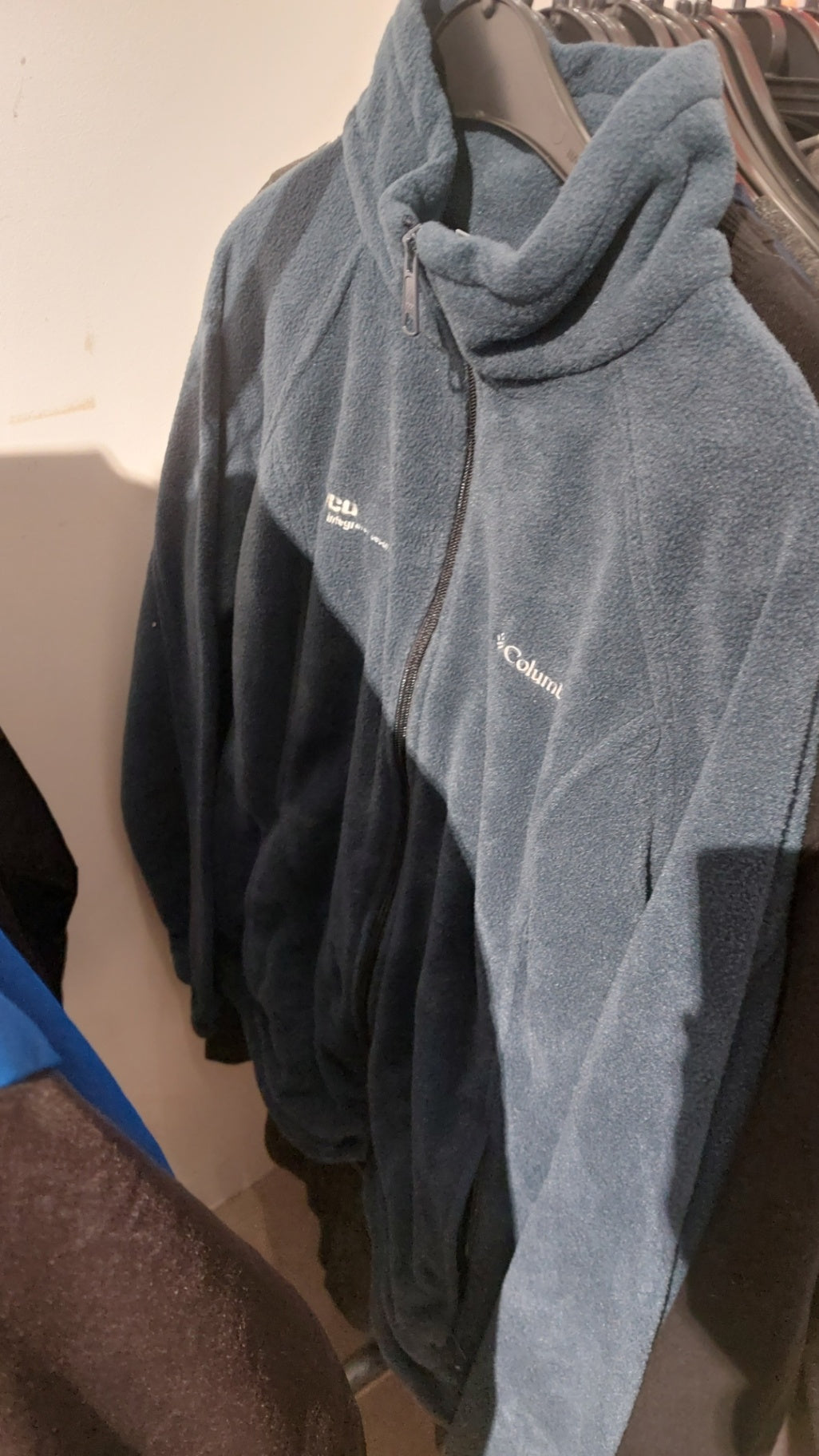 Columbia Fleecejacke Dunkelblau Größe: M