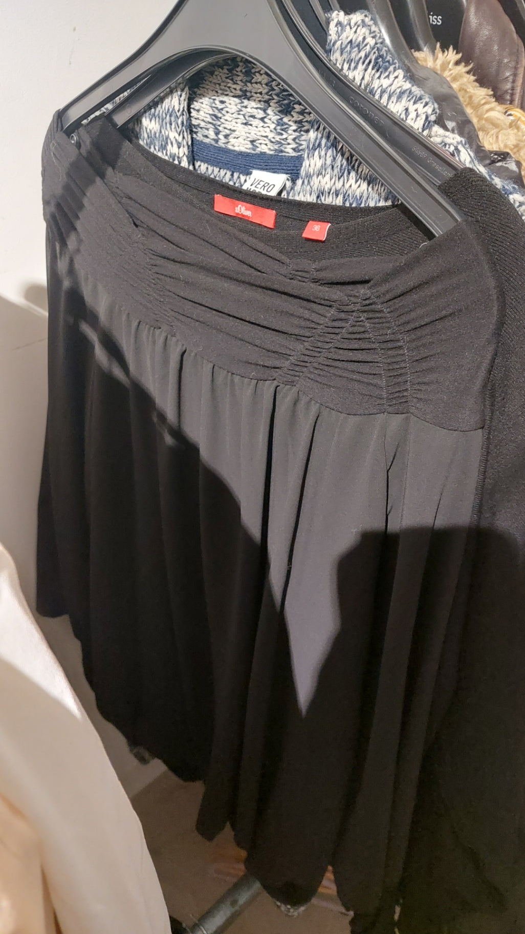 Ashley Brooke Bluse Schwarz Größe: 36