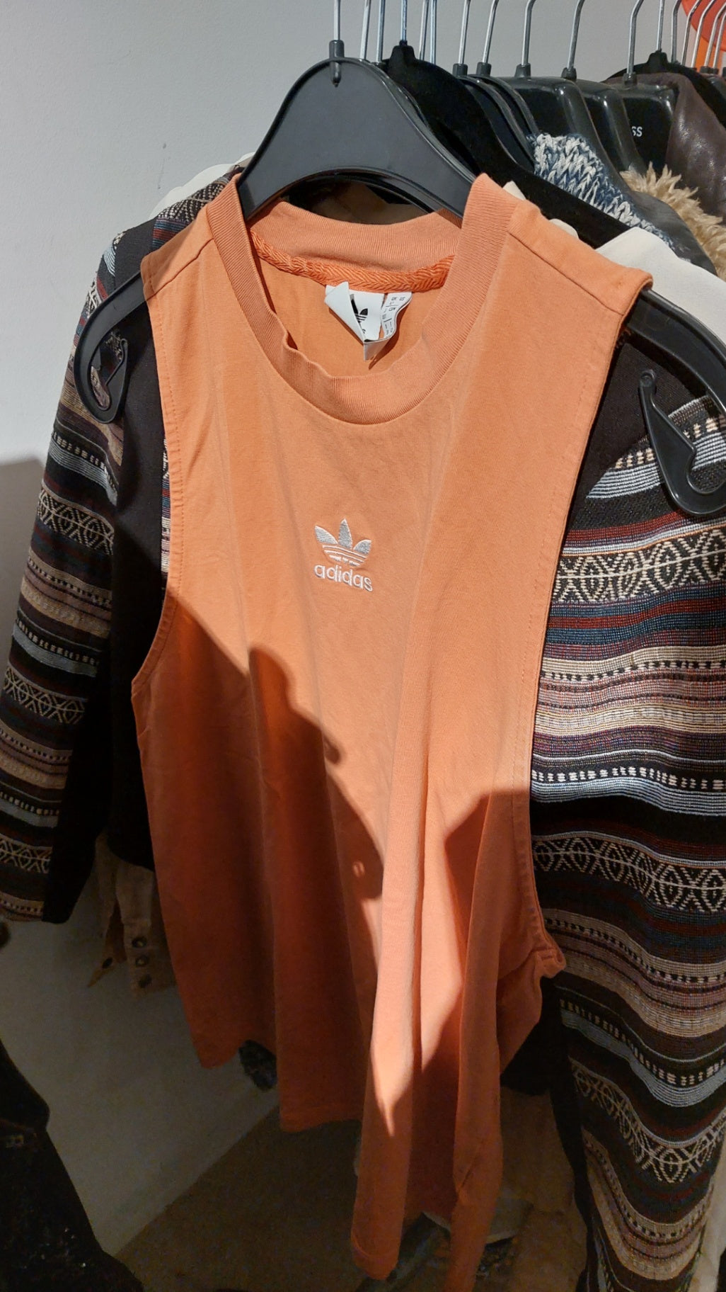 Adidas Sporttop Orange Größe: 38