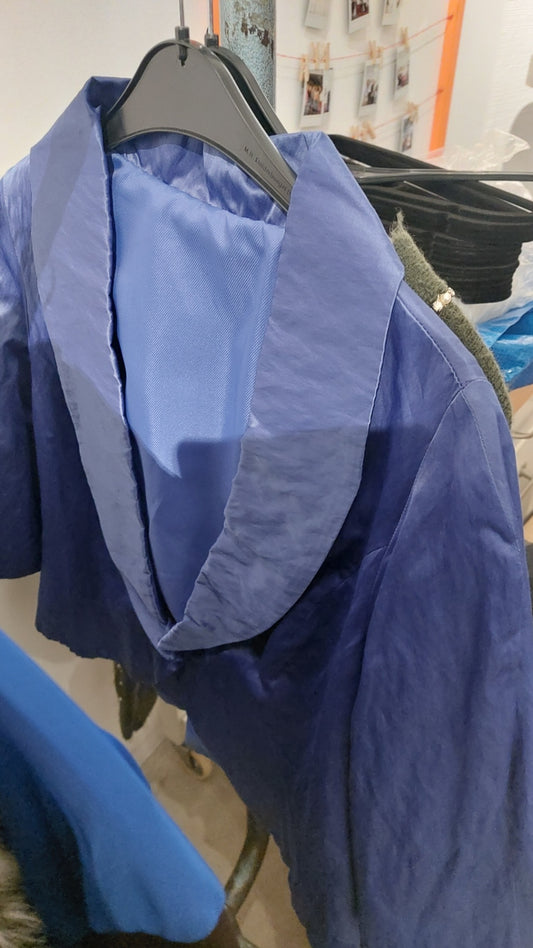 Selbst geschneidert Blazer Blau Größe: M