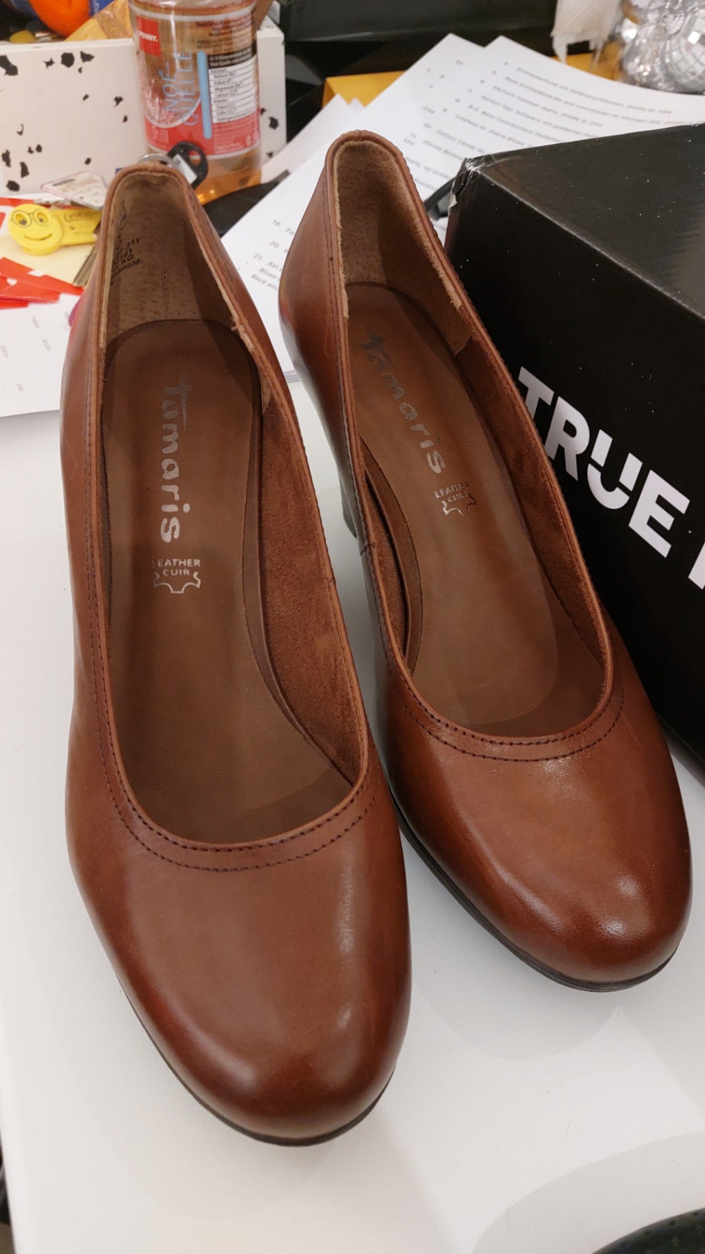 Tamaris Pumps Braun Größe: 38