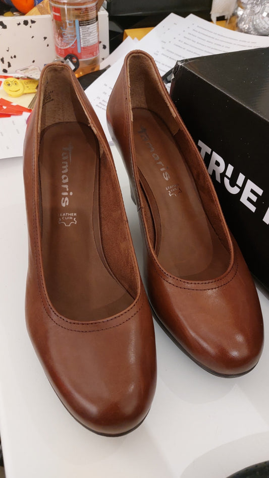 Tamaris Pumps Braun Größe: 38