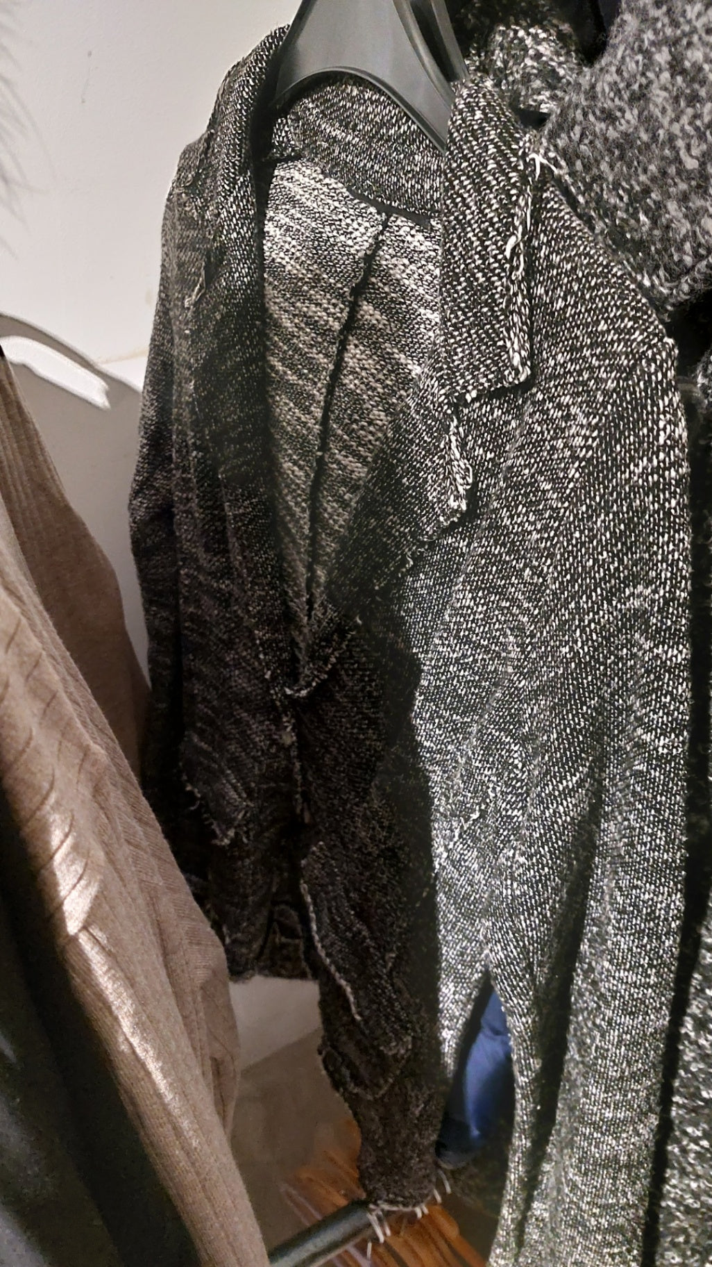 Strickjacke Grau Größe: S