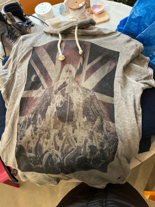 EDC Hoodie Shirt Grau Größe: L
