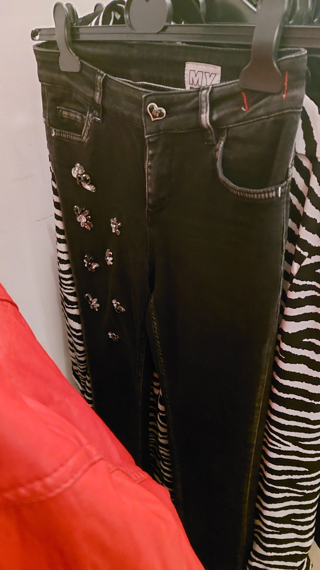 My Twinset Jeans Schwarz Größe: S