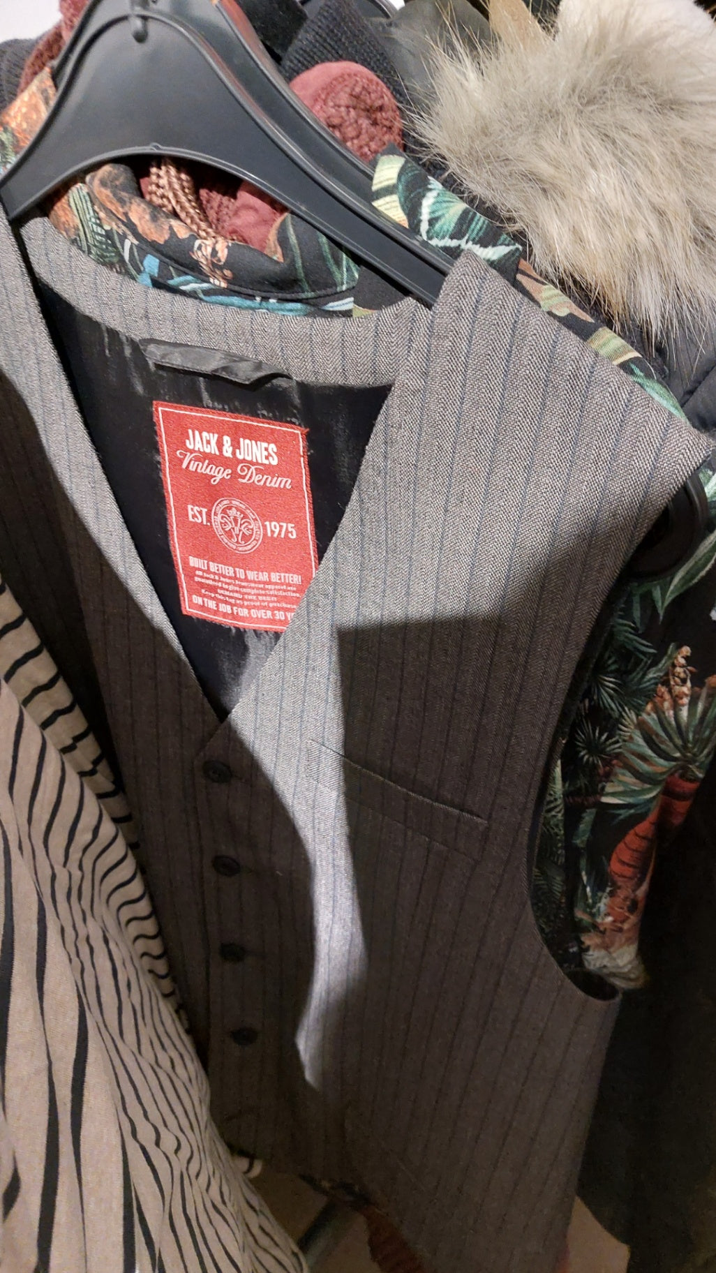 Jack & Jones Weste Grau Größe: XL