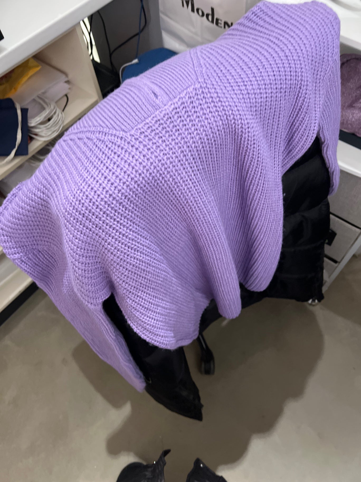 Looks by WJ Pullover Lila (Fleck!)