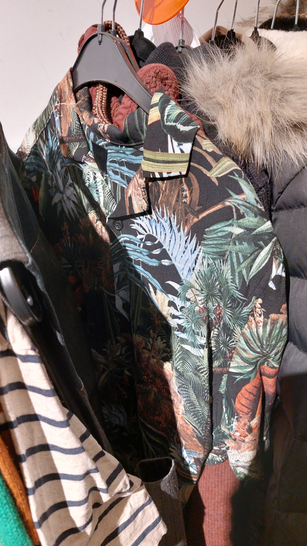 H&M Hemd Mehrfarbig Größe: S