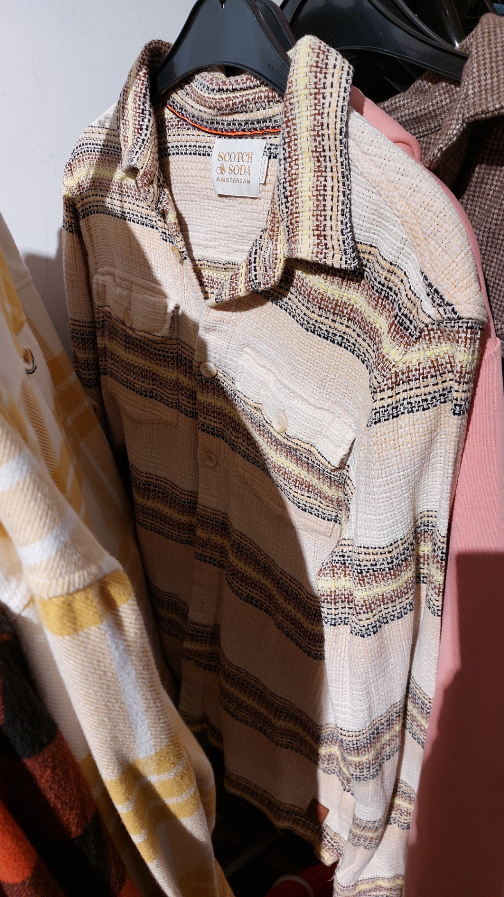 Scotch&Soda Hemd Bio-Baumwolle Größe: M