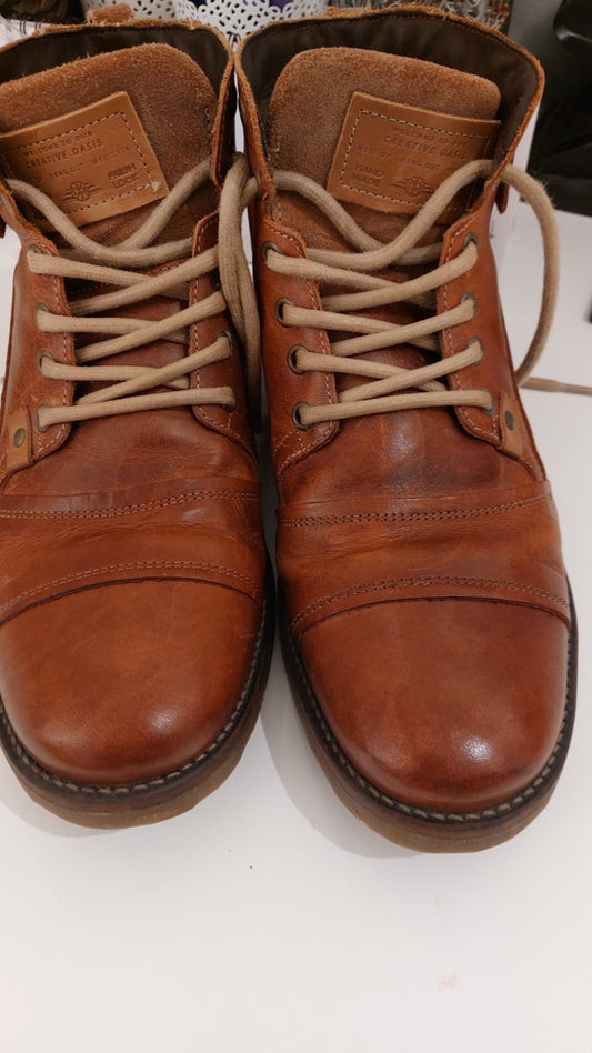 Cox Stiefel Braun Größe: 41
