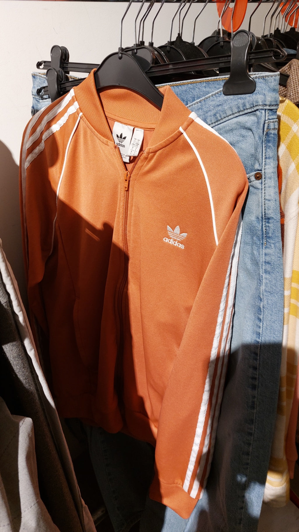 Adidas Trainingsjacke Lachs Größe: L