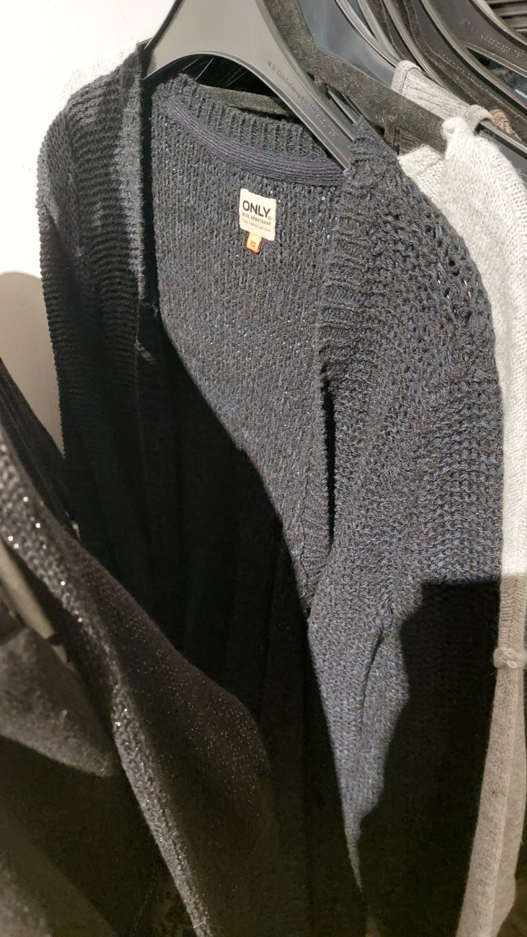 ONLY Strickjacke Schwarz Größe: XS