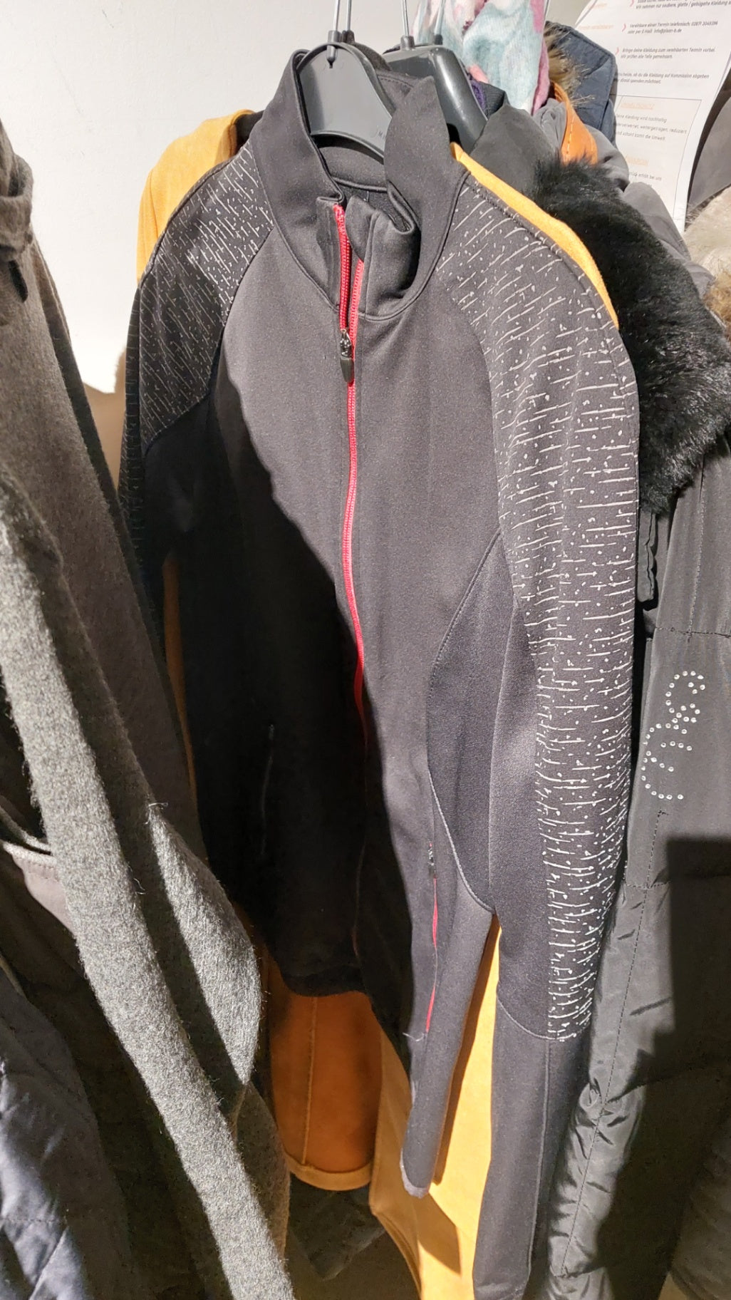 Softshell Jacke Schwarz Größe: S