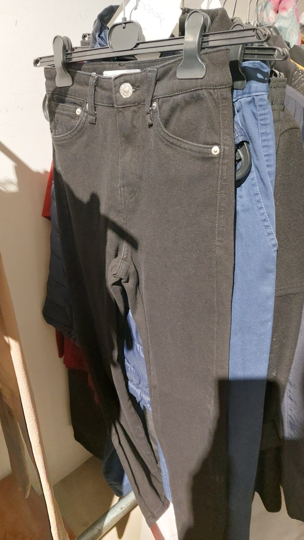 Bershka Jeans Schwarz Größe: 36